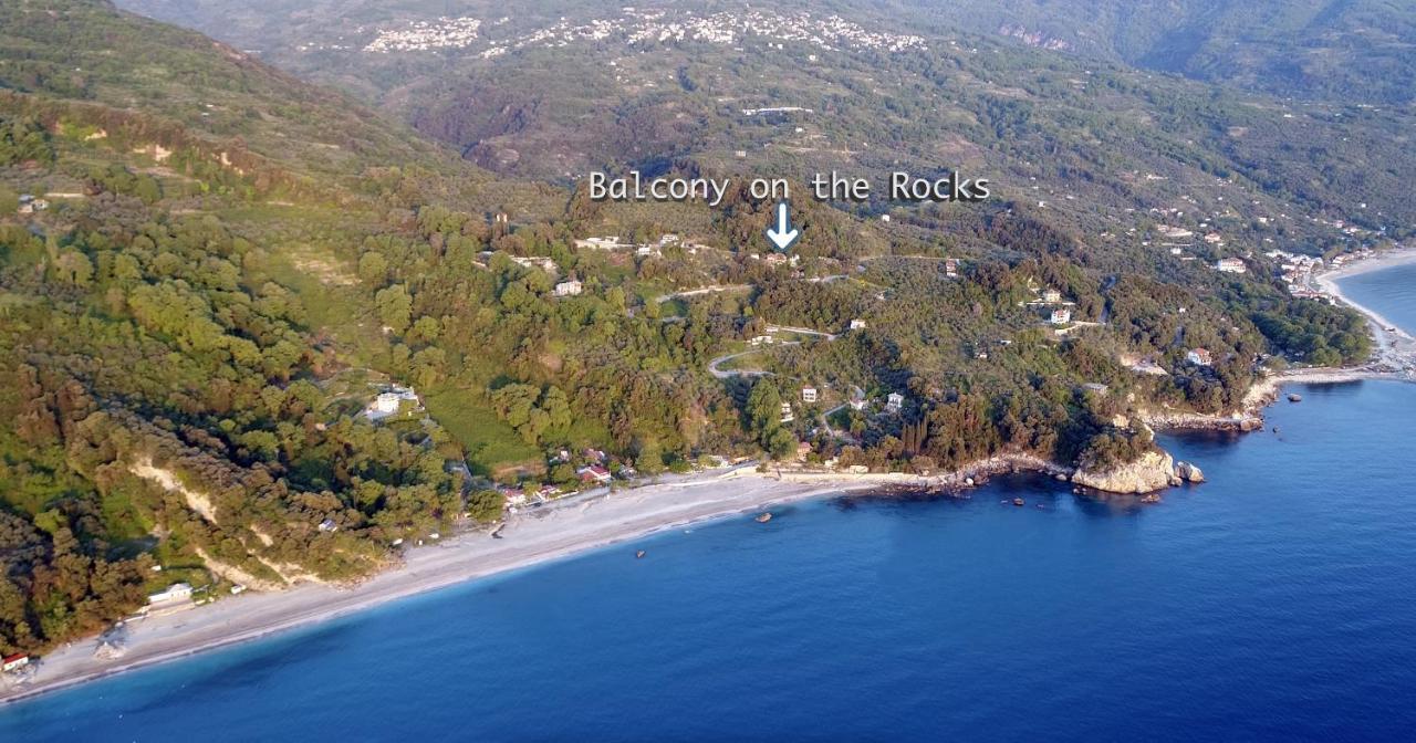 Balcony On The Rocks Βίλα Agioi Saranta Εξωτερικό φωτογραφία
